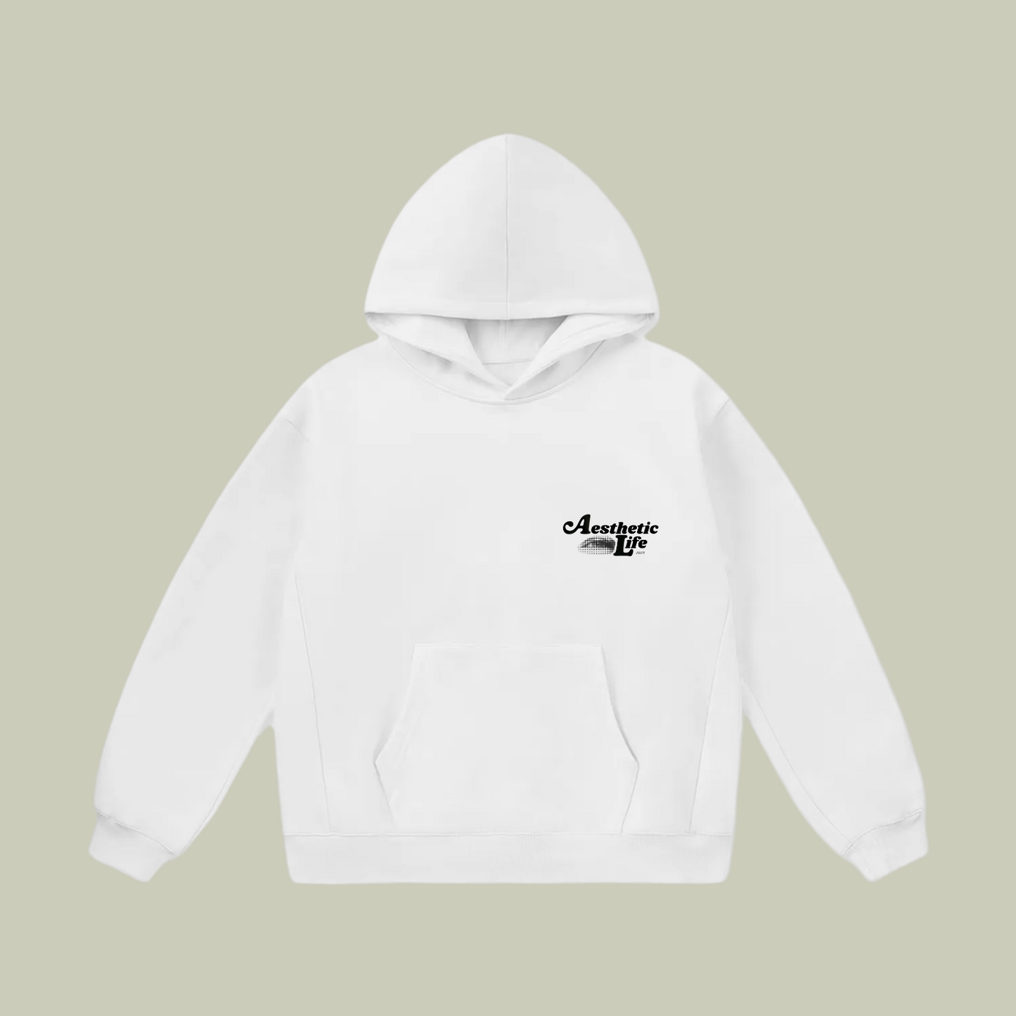 Oversized Hoodie "aesthetic life"