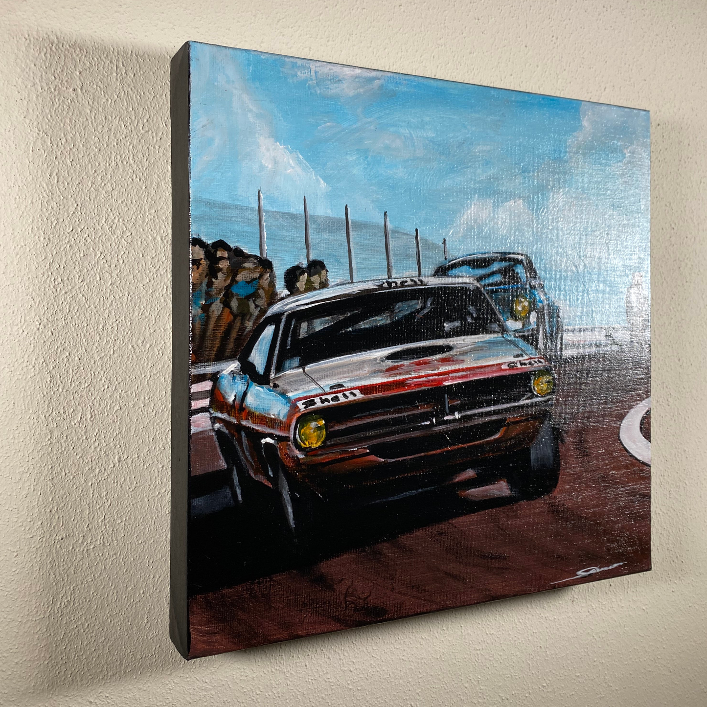 "VINTAGE RACE" - Original painting